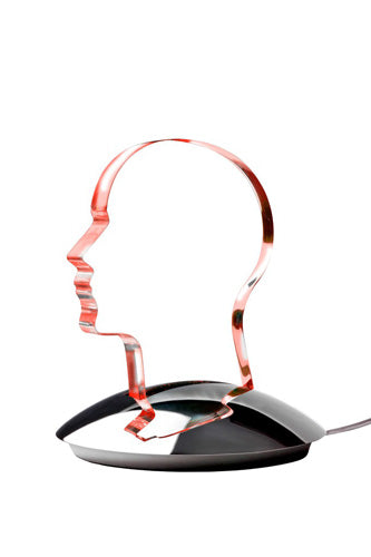 Sompex Head Design LED Tischlamp Acrylglas RGB mit Fernbedienung