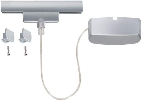 Einspeisung 230V URAIL Schienensystem ZUB Chrom matt