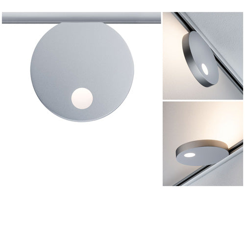 LED Spot Uplight Salto 16W Chrom matt Urail Schienensystem Paulmann 953.21 – Strahler / Spotbeleuchtung