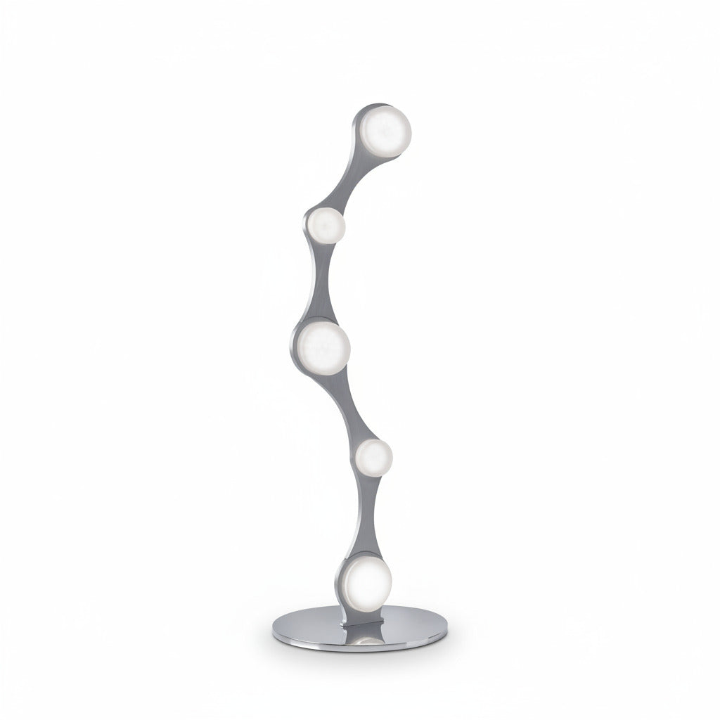LED Tischlampe Smart mit Gelenken Alu dimmbar 65cm