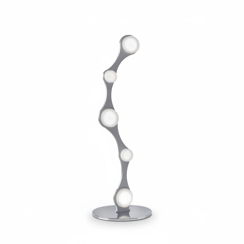 LED Tischlampe Smart mit Gelenken Alu dimmbar 65cm