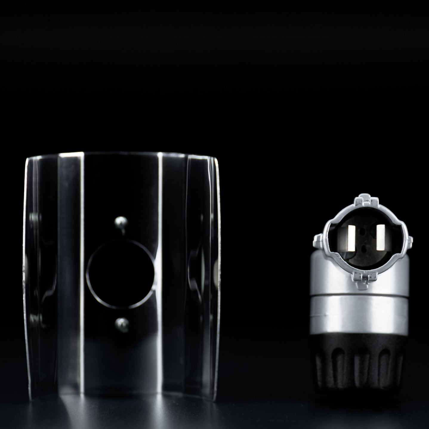 Strahler mit Jack Adapter Ivela System / Alive NV Schienensystem 12V Strahler 16cm Spot Gx5,3