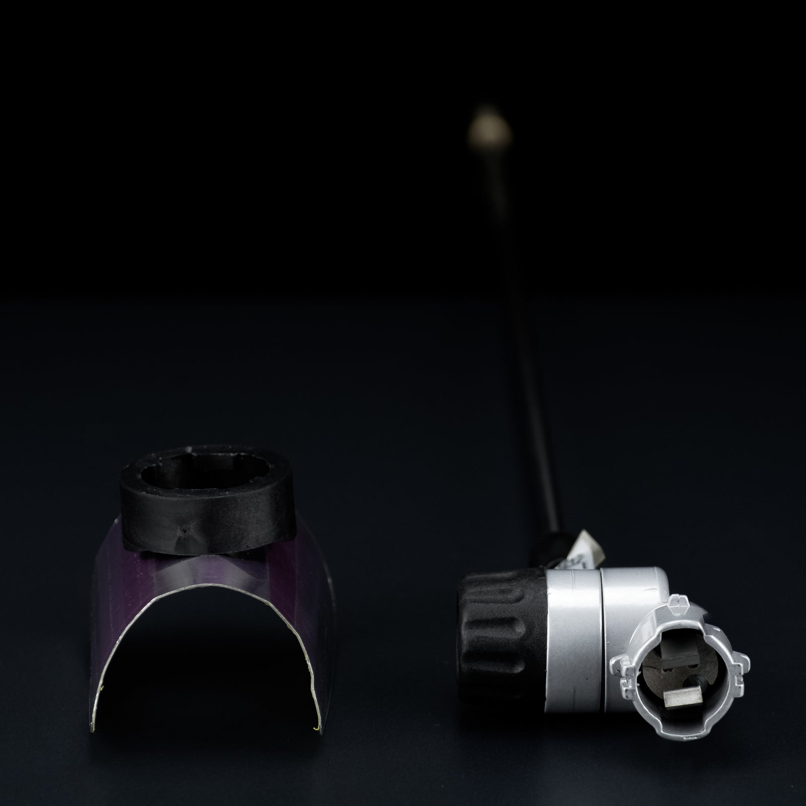 Strahler mit Jack Adapter Ivela System / Alive NV Schienensystem 12V Strahler 16cm Spot Gx5,3