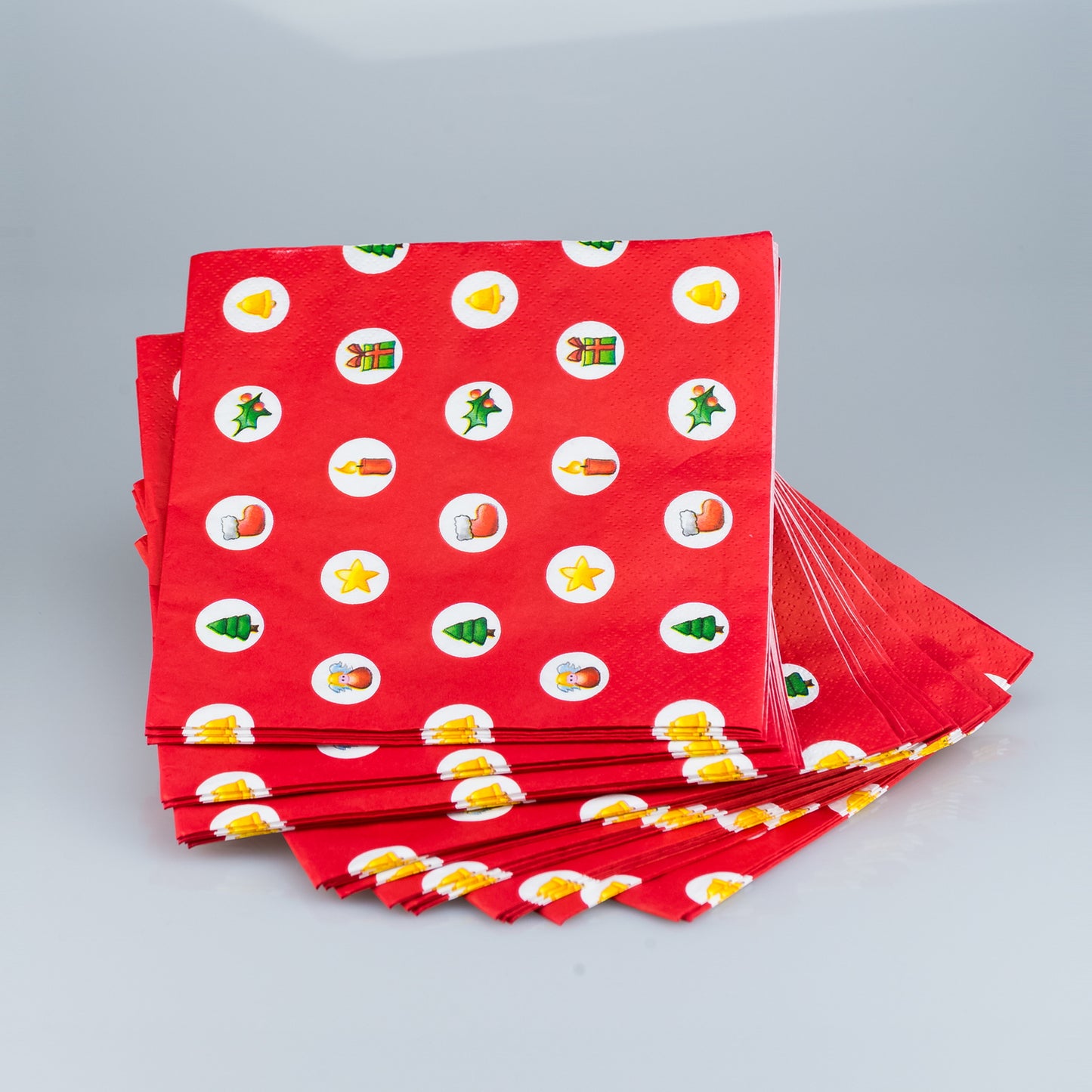 20 Servietten Weihnachten X-mas 3095 Papierservietten für Tischdeko 33 x 33cm 3-lägig Soft – stilvolles Wohnaccessoire & Deko