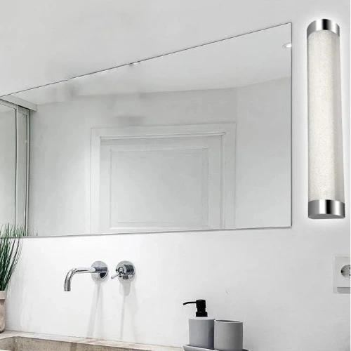LED Badezimmerlampe Kristalloptik Glitzer 61,5cm IP44