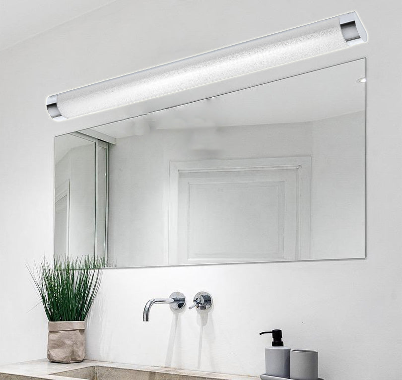 LED Bad-Spiegellampe Kristalloptik Glitzer 91,5cm IP44