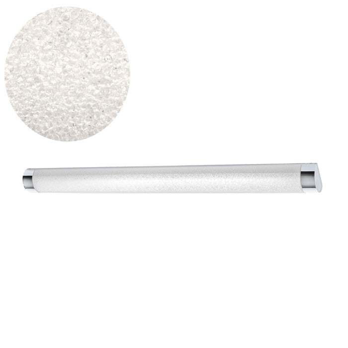 LED Bad-Spiegellampe Kristalloptik Glitzer 91,5cm IP44