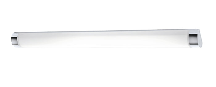 Lange LED Badlampe 91,5cm weiß Chrom 1600Lm IP44