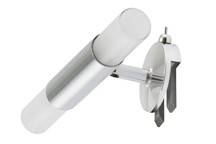 Spiegel-Klemmleuchte mit Schalter 2x G9 LED Chrom