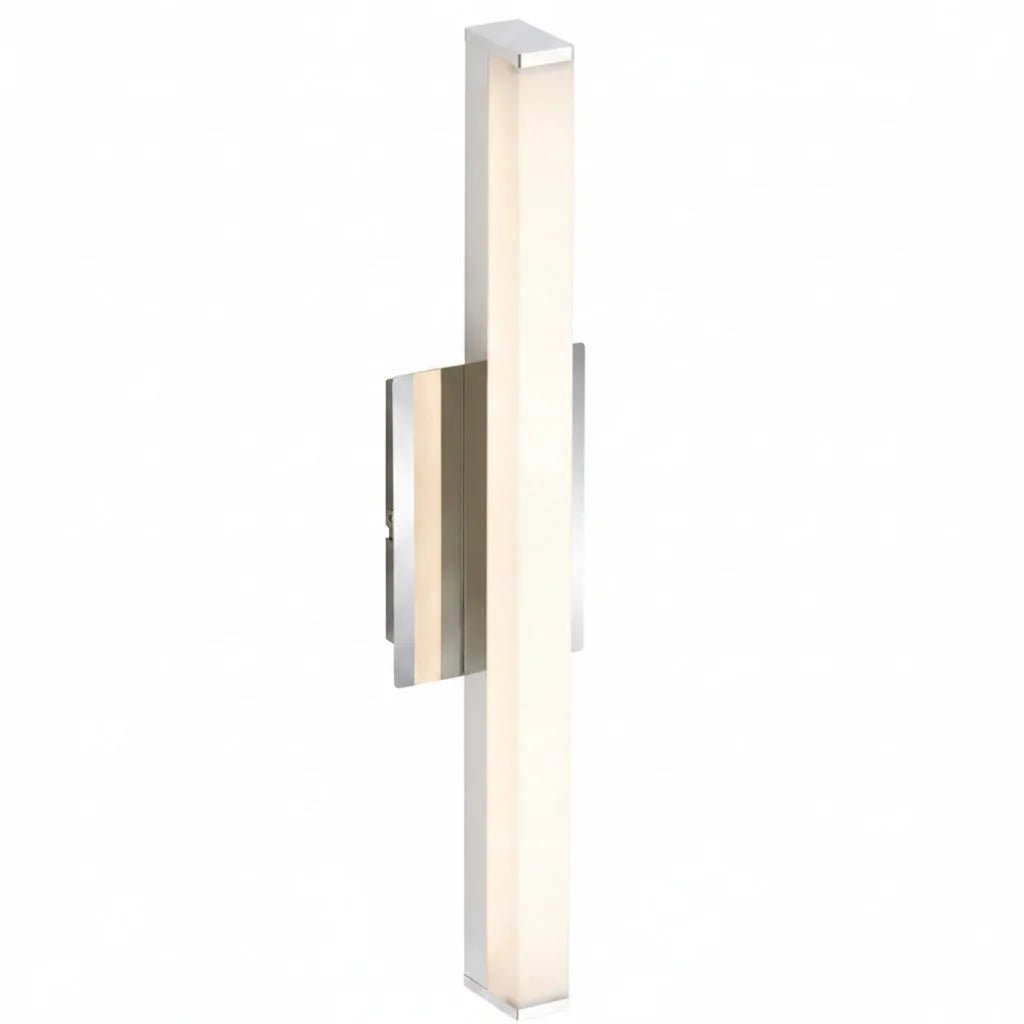 Längliche Bad Wandleuchte Splash LED Chrom 37cm