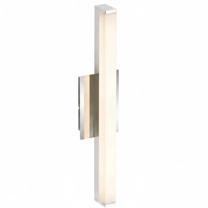 Längliche Bad Wandleuchte Splash LED Chrom 37cm