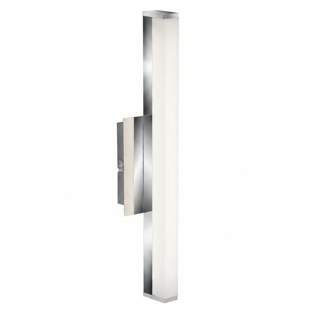 Längliche Bad Wandleuchte Splash LED Chrom 37cm