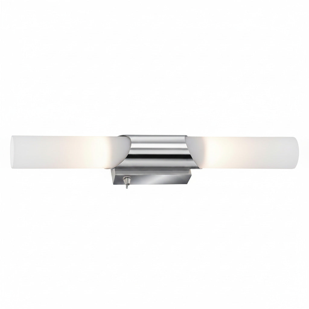 Bad Wandleuchte Spiegellampe 2x E14 Chrom mit Schalter