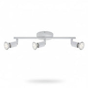 3er LED Deckenstrahler weiß inkl. GU10 3W schwenkbar SIMPLE – Strahler / Spotbeleuchtung