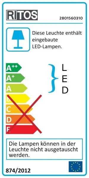 LED Unterbauleuchte Slim Touch mit Sensor 3W 41cm Kleiderschrankleuchte Aufbauleuchte Alu