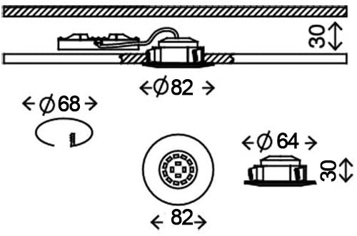 – Einbaustrahler