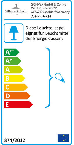 Hochwertige Design Tischlampe Singapur aus Kristallglas