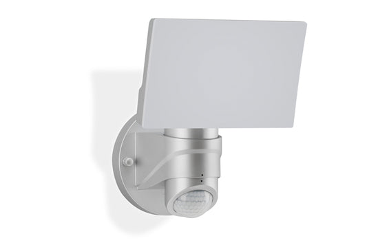 LED Außenleuchte mit Bewegungssensor silber 1600 Lm IP44