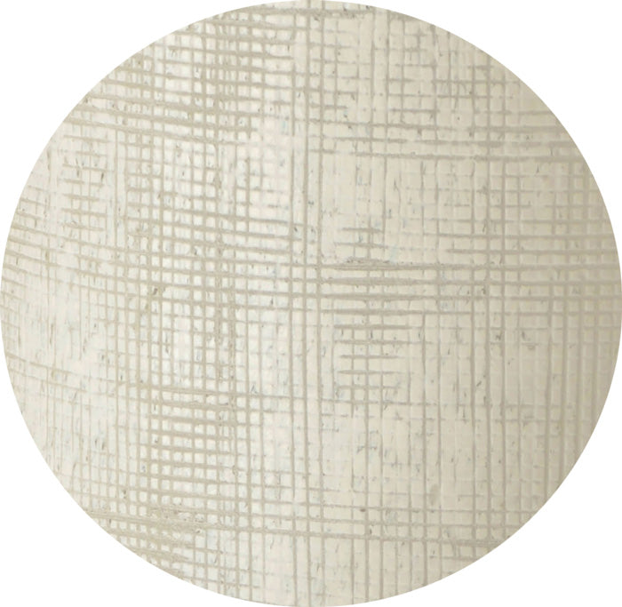 Blumenvase beige Vintage-Optik strukturiertes Glas mundgeblasen 14,5x25,5cm