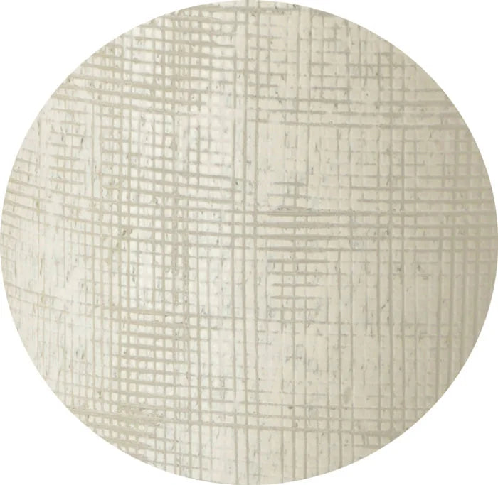 Blumenvase beige Vintage-Optik strukturiertes Glas mundgeblasen 14,5x25,5cm