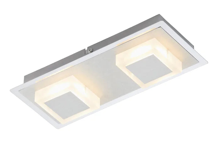 Kleine LED Wand- & Deckenleuchte Aufputz-Spot rechteckig – Deckenleuchte dimmbar