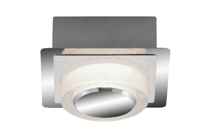 Kleine LED Wand- & Deckenleuchte Aufputz-Spot rund 10x10cm