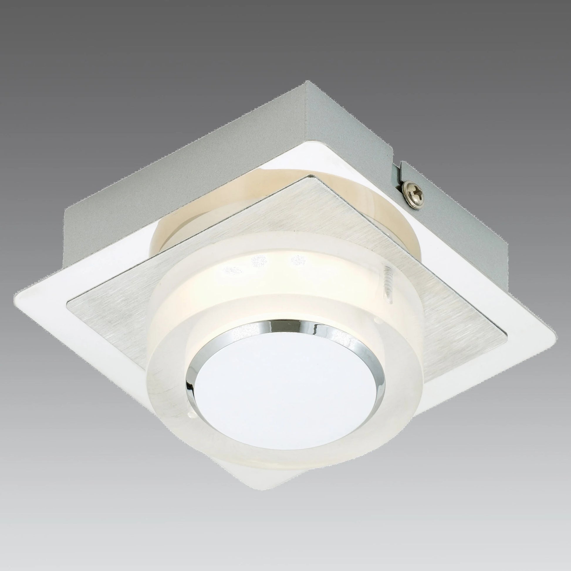Kleine LED Wand- & Deckenleuchte Aufputz-Spot rund 10x10cm