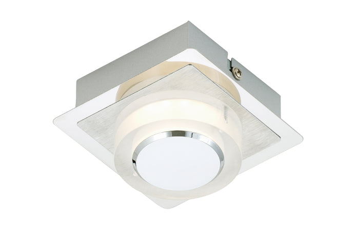 Kleine LED Wand- & Deckenleuchte Aufputz-Spot rund 10x10cm