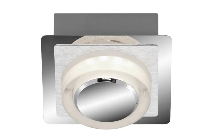 Kleine LED Wand- & Deckenleuchte Aufputz-Spot rund 10x10cm