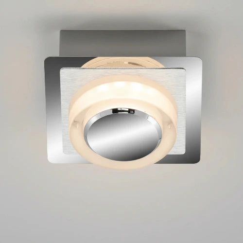 Kleine LED Wand- & Deckenleuchte Aufputz-Spot rund 10x10cm