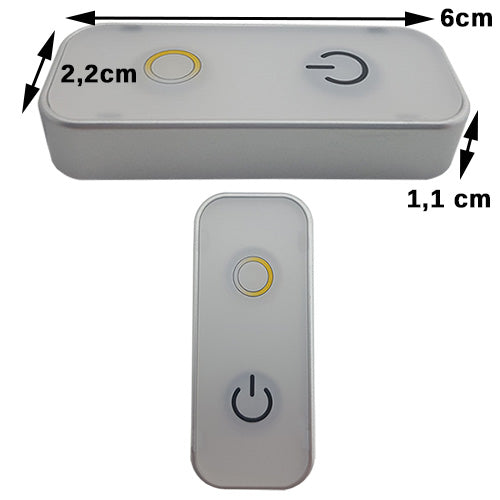 3er Set TDW8 LED-Unterbauleuchte TUNE DYNAMIC dimmbar & Lichtfarbe wechselbar