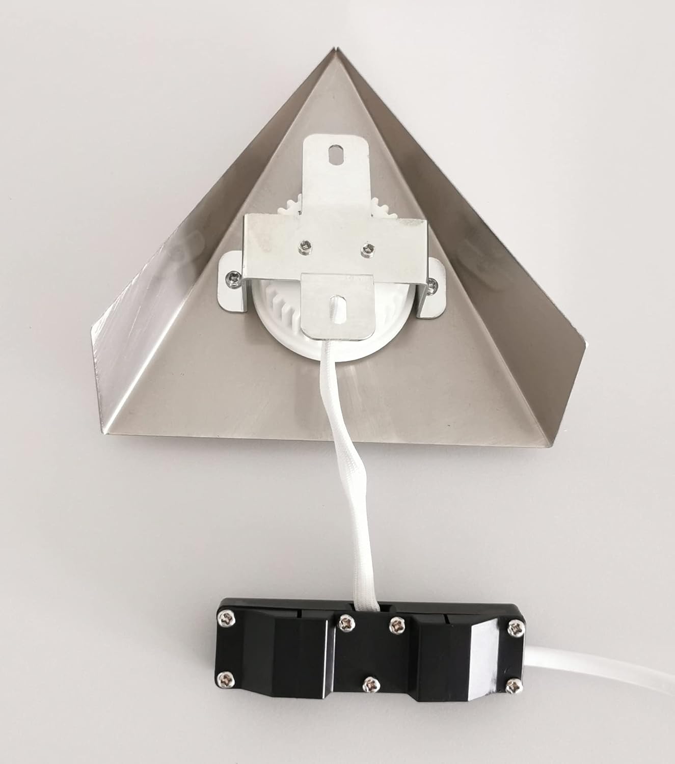 3er Set LED Unterbauleuchten dreieckig mit Schalter Briloner 7218-038