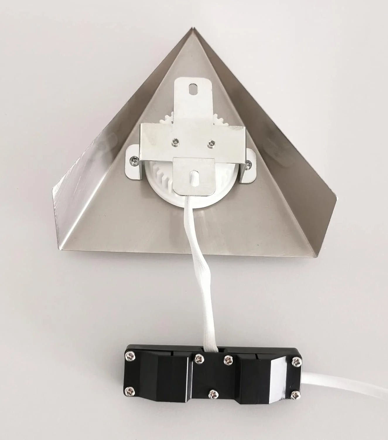 3er Set LED Unterbauleuchten dreieckig mit Schalter Briloner 7218-038