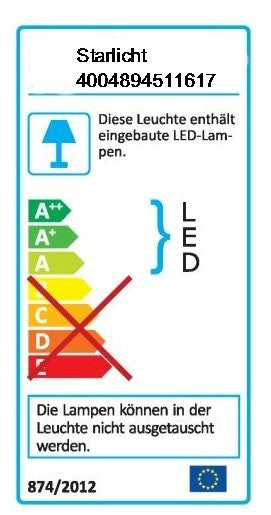 Sparta Lichtleiste 1,8W LED 140lm 5000Â°K 36cm