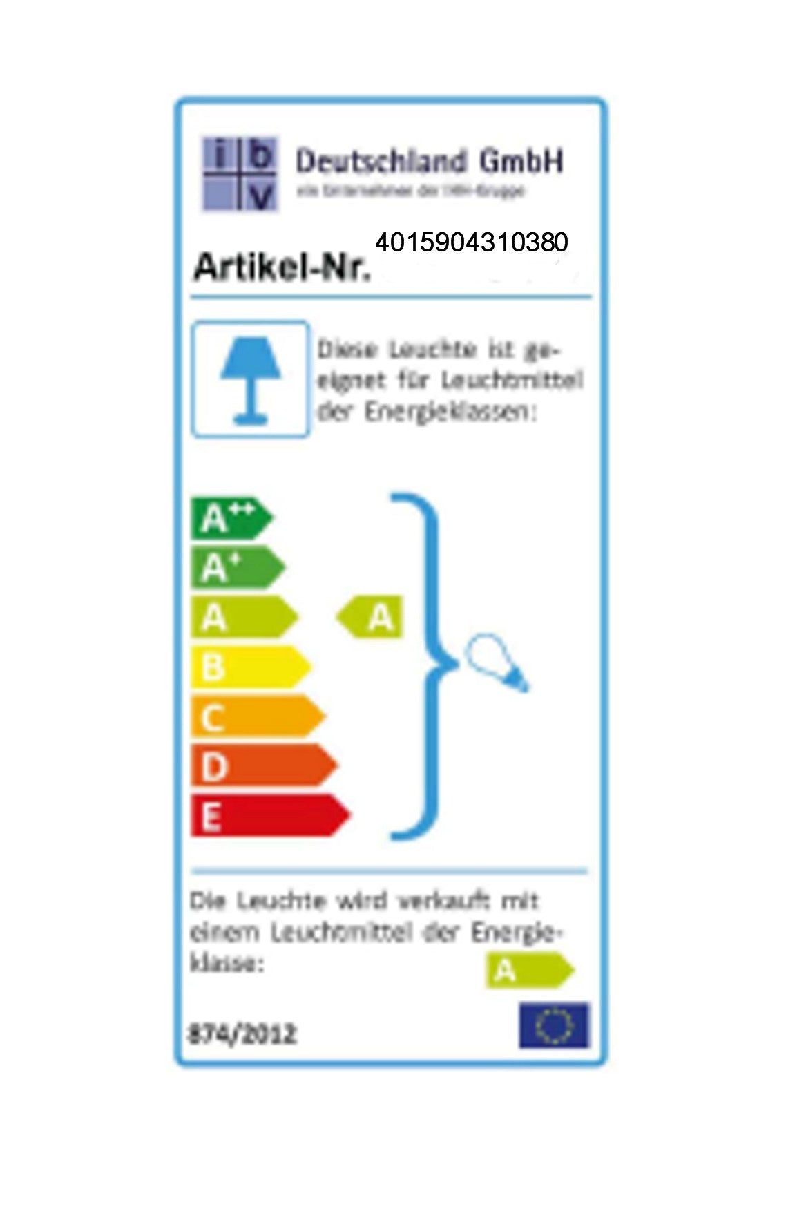 Zweckmäßige Deckenleuchte, Lichtleiste, freistrahlend, 36W, 310136-138