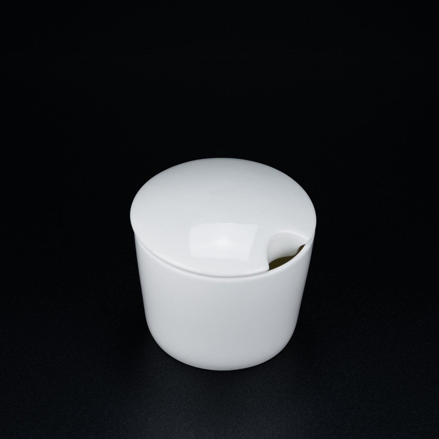 Zuckerdose mit Deckel aus Porzellan Weiß 0,25l – stilvolles Wohnaccessoire & Dekoartikel aus Europa