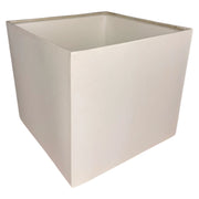 Quadratischer Light & Living Lampenschirm in Weiß, 20 x 20 x 18 cm