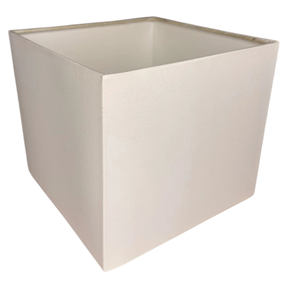 Quadratischer Light & Living Lampenschirm in Weiß, 20 x 20 x 18 cm