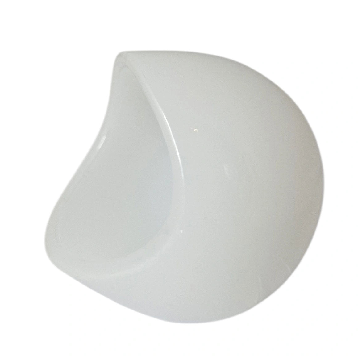 Lampenglas Loch 11mm Ø56 Ersatzglas weiß für G4 – Lampenschirm Snoop tulpe glas lampe ersatzschirm 