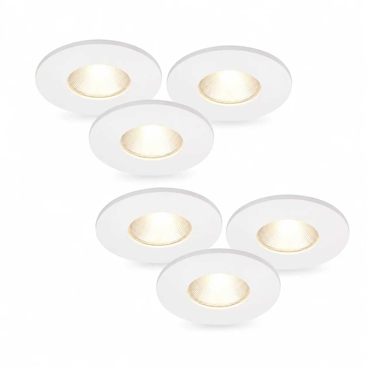 6er Set LED Einbauspots MD-315