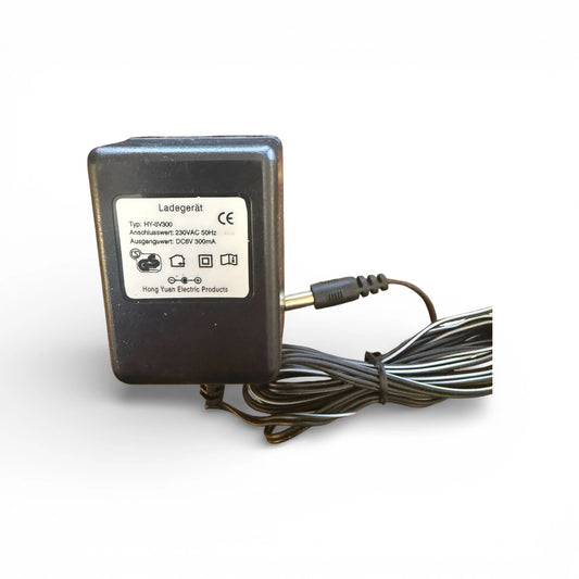 6V 300mA Netzteil HY-6300 230V AC auf 6V DC Adapter Ladegerät Steckernetzteil für Kleingeräte