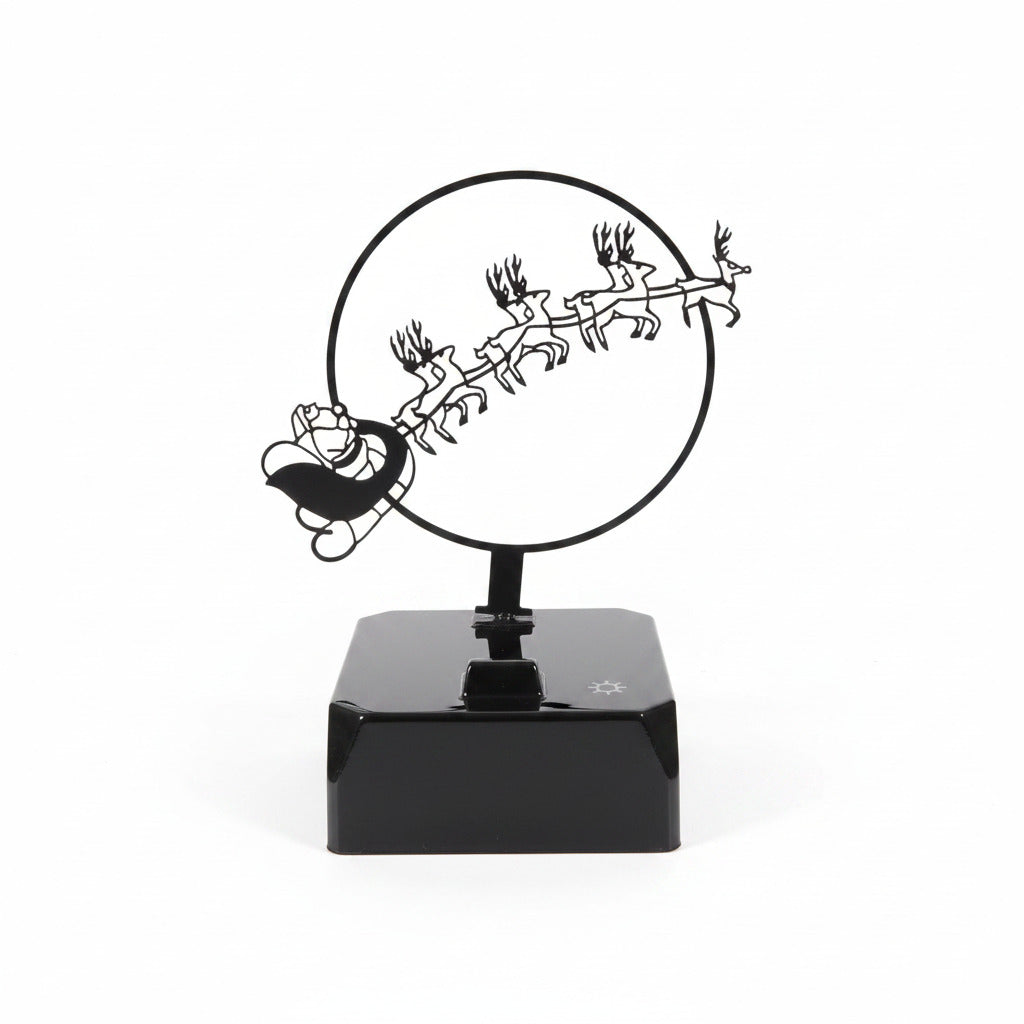 LED Tischlampe mit Schattenspiel Shadow Motiv Santa Claus