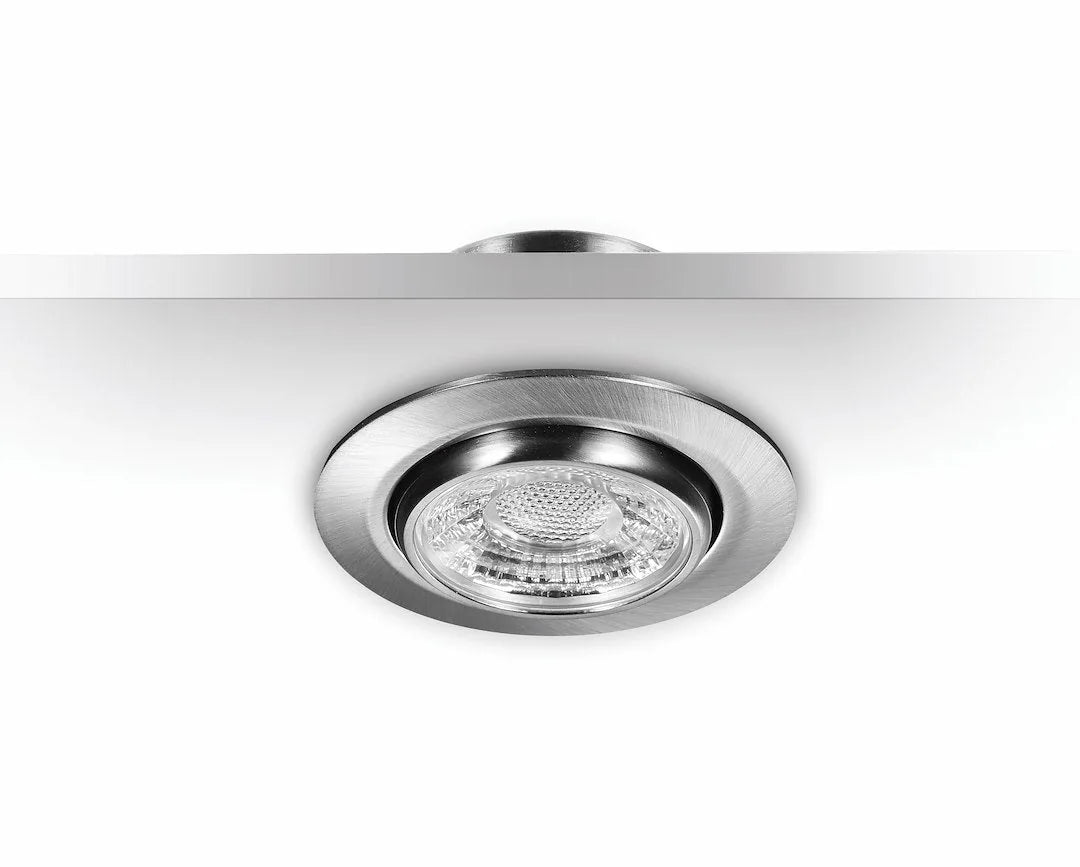 Malmbergs MD-13 LED Einbaustrahler flach in Decke montiert
