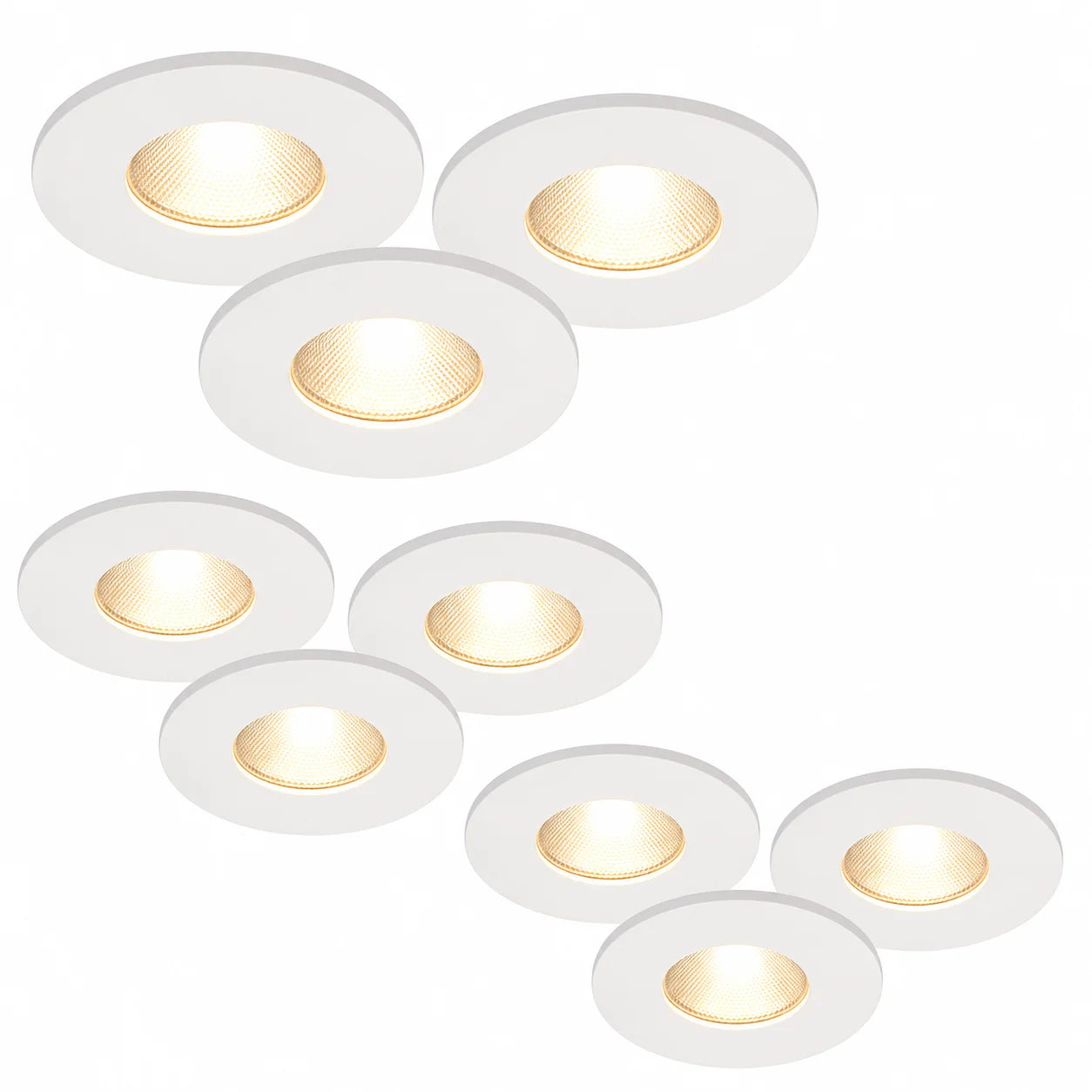 Das 9er Set LED Einbauspots MD-315