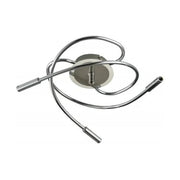 Armatur Deckenlampe rund geschwungen 3 flammig