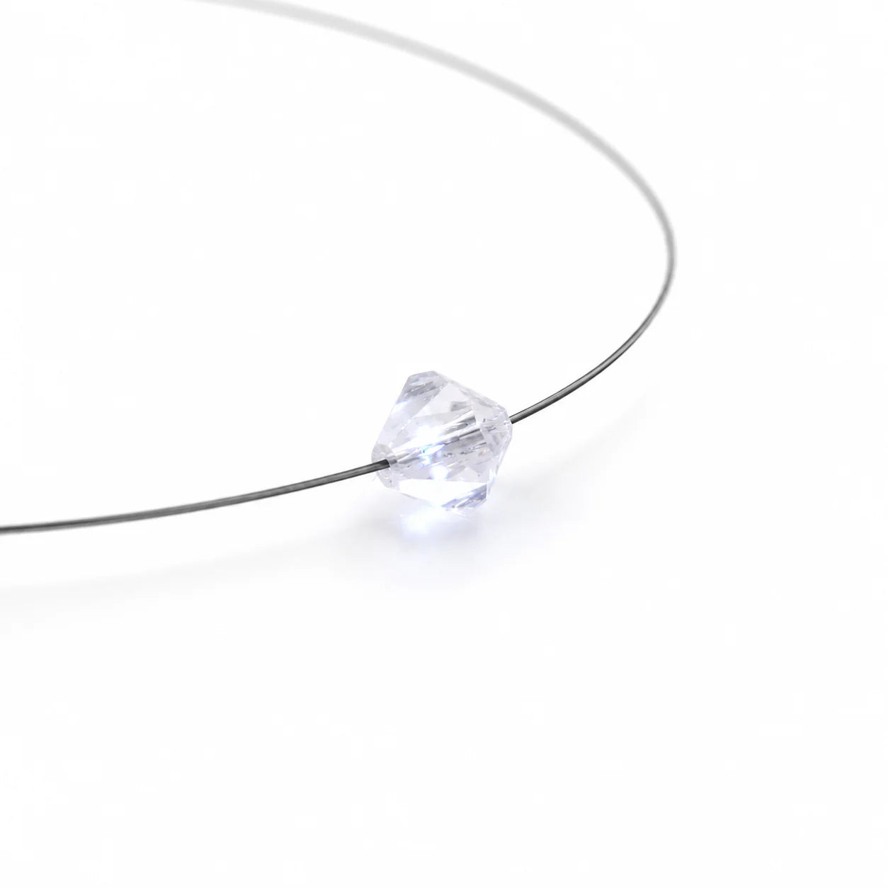 Die leuchtende armband LED Kristall Bicone (geschliffen) Weiß mit Swarovski® Elements von Firejewel 