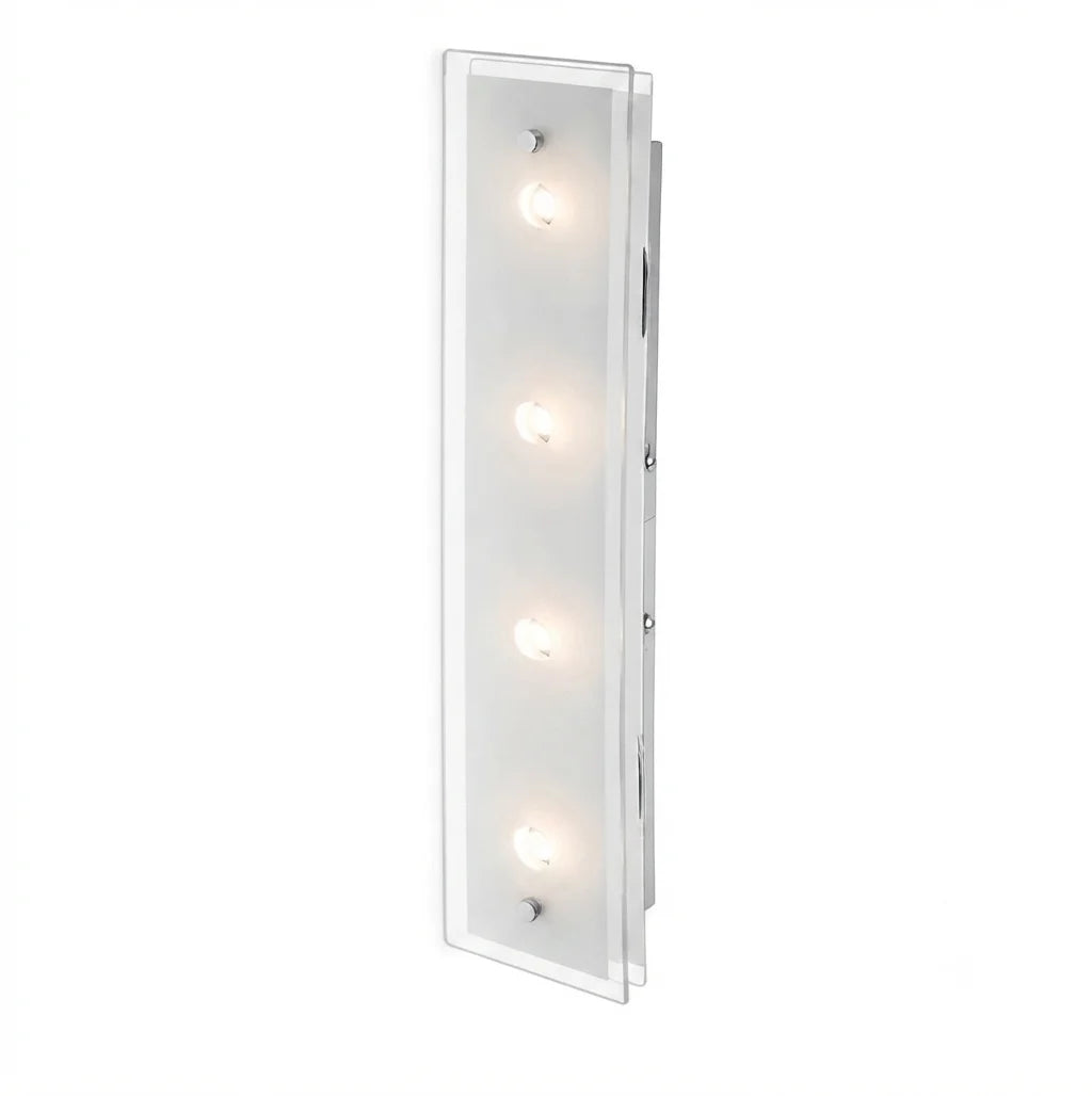 LED Wandleuchte Lumiera 46 cm - warmweiß flach mit Lichtpunkten 