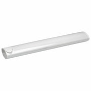 Wand- und Spiegelleuchte mit steckdose und schalter 60cm Garda P weiß 13W mit neutralweißem Licht 4000K