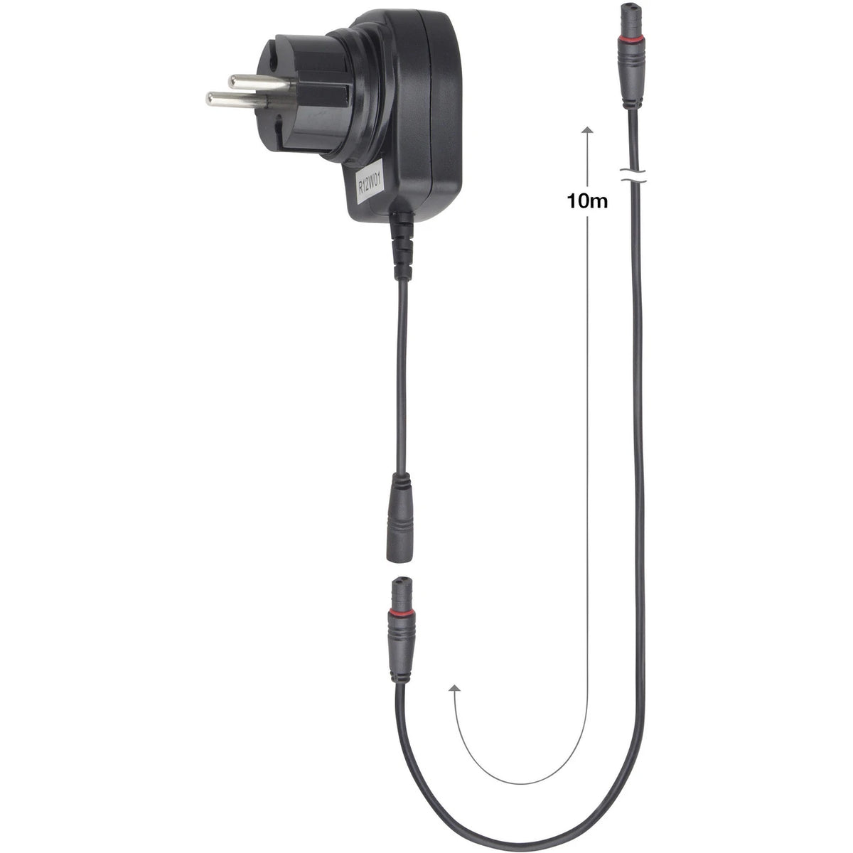 stecker 10m zu Brilliant Cosa 30 LED Einbauleuchten Set mit 10 runden Edelstahl Mini Spots für dezente Akzentbeleuchtung
