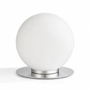 Kugelleuchte PASTELL – Tischleuchte aus Glas in Weiß